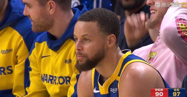 勇士咬牙逆转开拓者，库里夺95