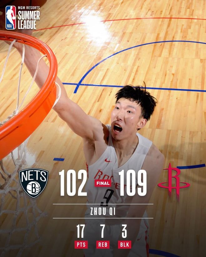 独行侠险胜太阳，周琦统治全场